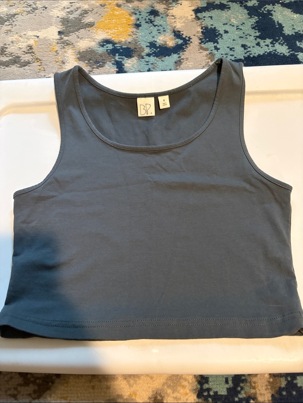 bp Charcoal Gray Cropped Tank